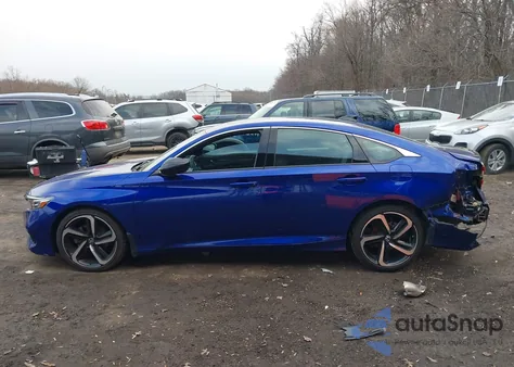 2022 Honda Accord Sport 2.0T from USA, damaged, VIN 1HGCV2F37NA019952